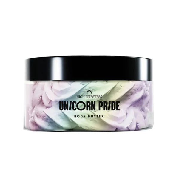 Vegan Body Butter – Unicorn Pride (Summer Fruits) – playful hydration with a juicy fruit scent