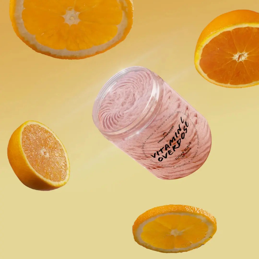  Sugar Scrub Vitamin C Overdose Oranges – Natural Vegan Body Exfoliator 300ml