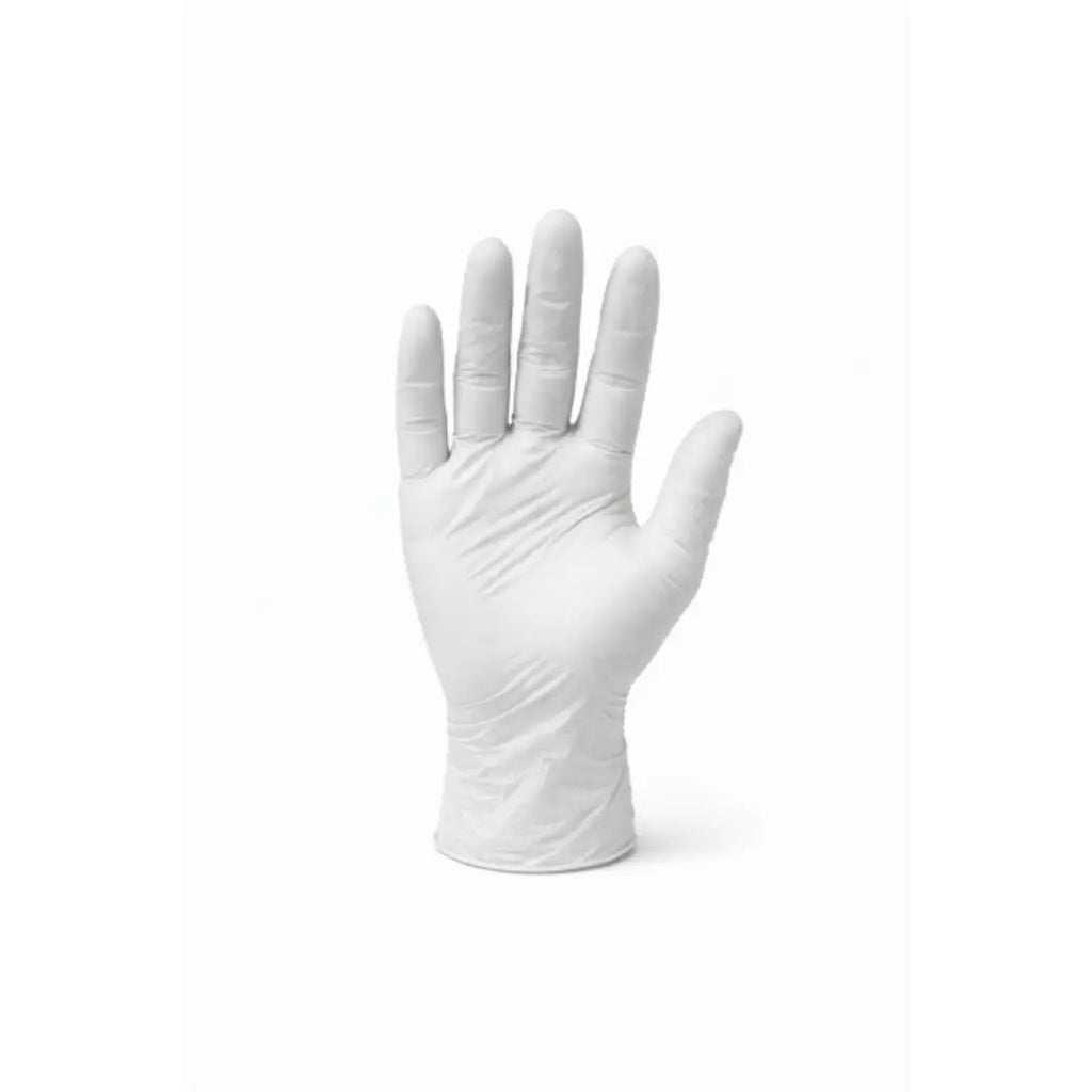 White glove on a white background