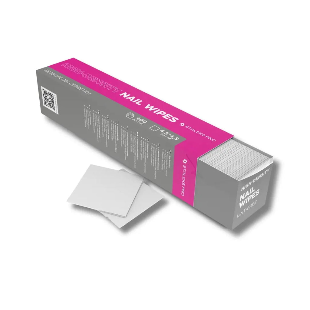 Staleks Smart lint-free wipes 400 pcs pack, high density 75gsm