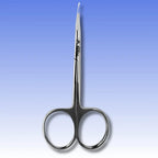 Afilara Professional Cuticle Scissors 22mm – high-quality stainless steel, curved cutting edge for precise and gentle cuticle care.

